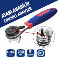 WORKPRO WP272063 7-22mm CR-V Profesyonel Ayarlanabilir 200mm Cırcır Anahtar