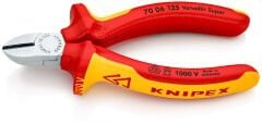 Knipex 70 06 125 - Vde Yan Keski̇ 125 Mm