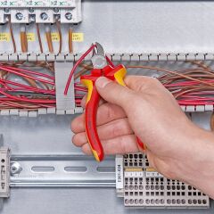 Knipex 70 06 125 - Vde Yan Keski̇ 125 Mm