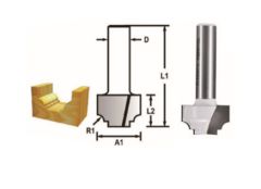 FREZE BIÇAĞI 8x12.7 mm