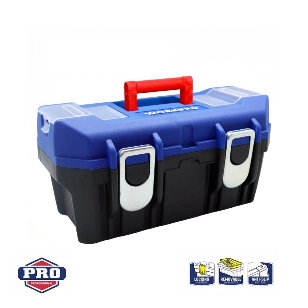 WORKPRO WP283017 19’’ Metal Kilitli Plastik Takım Çantası