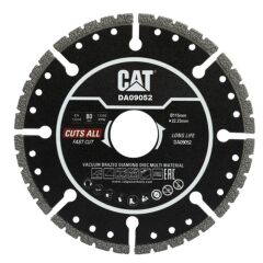 CAT DX3090 720Watt 125mm Profesyonel Avuç Taşlama + DA09052 Genel Amaçlı Elmas Kesme Diski