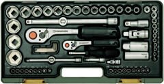 Proxxon Endüstriyel 23286 - Cırcırlı Kollu 65 Parçalı Lokma ve Bits Takımı