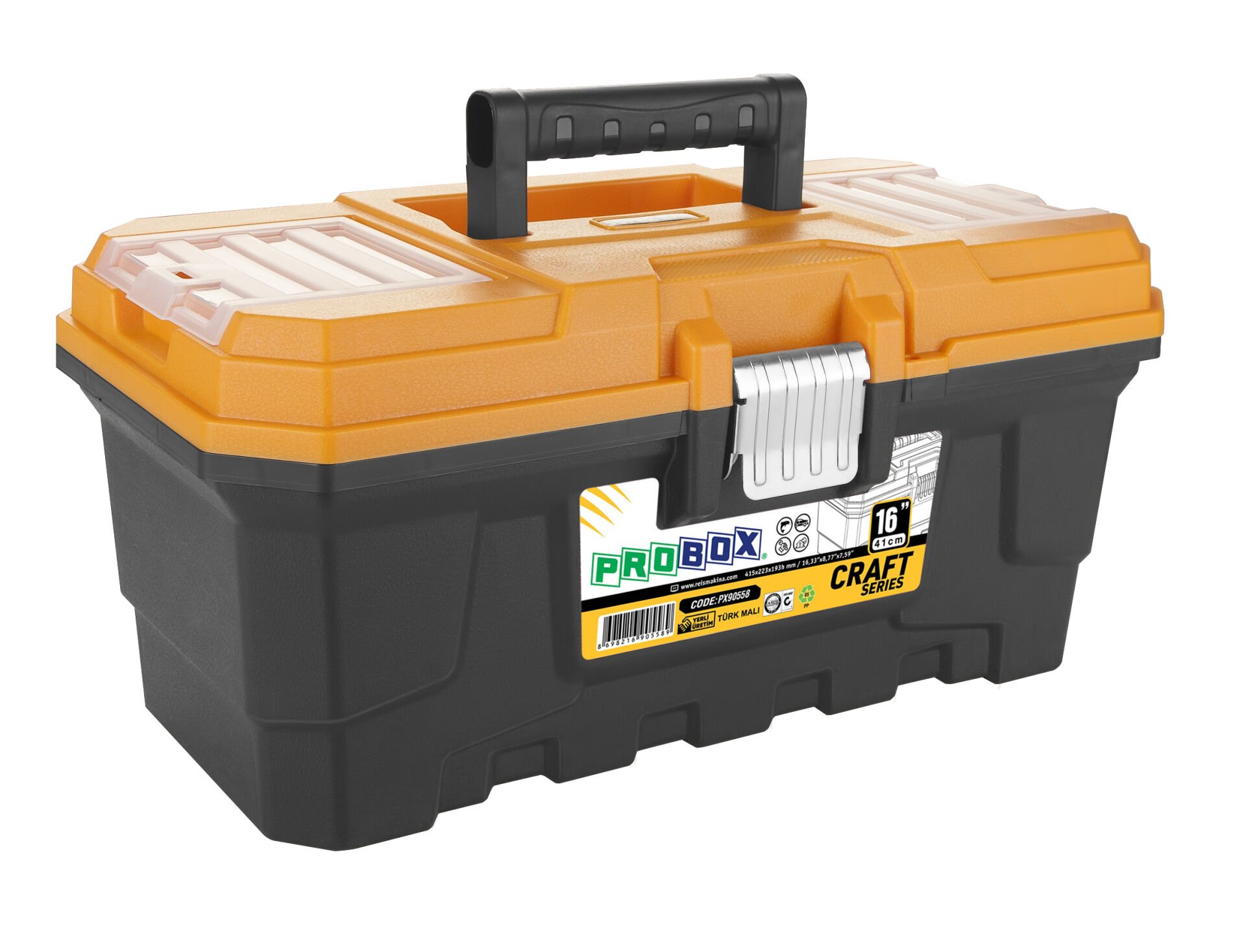 Probox PX90557 - Metal Kilitli Takım Çantası 13'' - Dayanıklı ve Güvenli