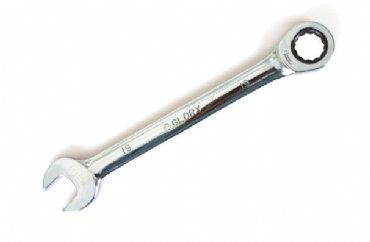 Düz Cırcır Kombine Anahtar 19mm