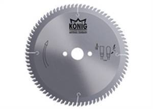 KÖNİG TRF-400-02/ 400 3,8 30 / 96 Diş / Bileme Açıları: a:5 b:18 / TRF Dişli Elmas Uçlu Hassas Kesim Daire Testere