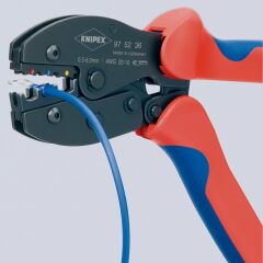 Knipex 97 52 36 - Papuç Sıkma Pensi 220 Mm - Yüksek Kalite ve Ergonomi