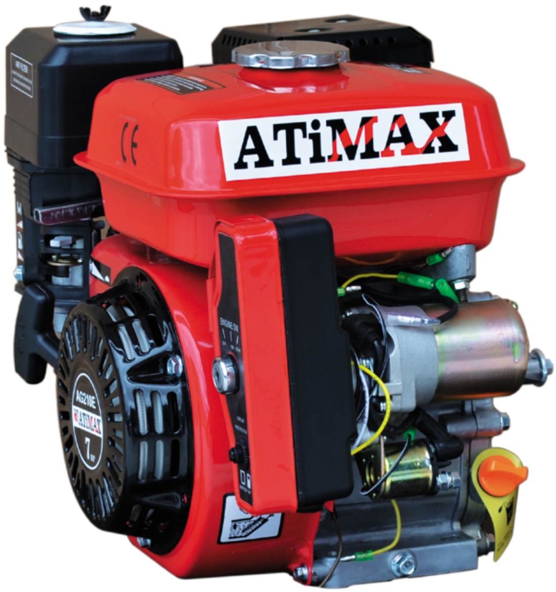 ATiMAX AG210E 7 HP BENZİNLİ MARŞLI MOTOR