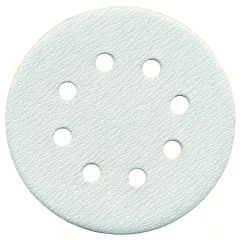 ALÜMİNYUM OKSİT CIRTLI 8 DELİKLİ DİSK ZIMPARA 125 mm 100 KUM