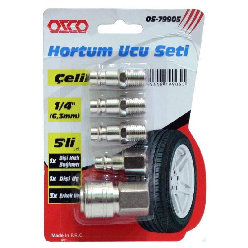 Ozco OS79905 Hortum Ucu Seti̇ 5Li̇79905