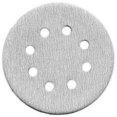 ALÜMİNYUM OKSİT CIRTLI 8 DELİKLİ DİSK ZIMPARA 125 mm 320 KUM