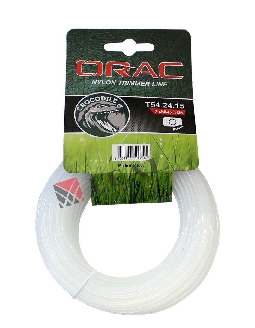 Orac Yuvarlak Misina (Crocodile Beyaz)