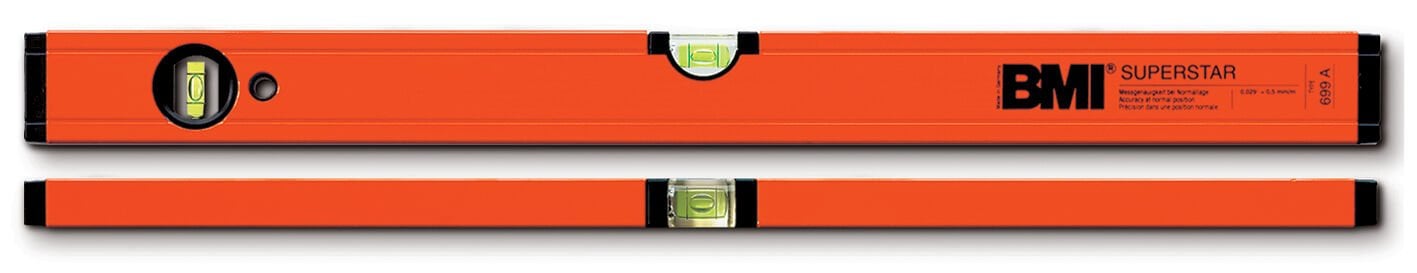 SUPER STAR 699 50 - Bmi Super Star 699050 Alümi̇nyum Su Terazi̇si̇ 50cm