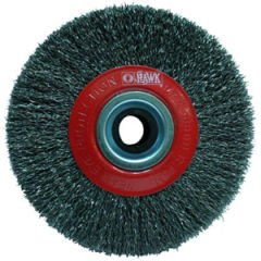 GRİ TELLİ DAİRE FIRÇA 75x16 mm