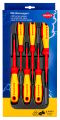 Knipex 00 20 12 V05 VDE Tornavida Seti Yıldız/Düz 6 Parça