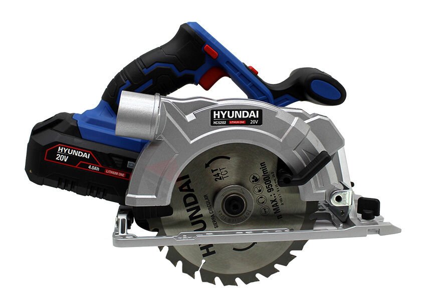 Hyundai HCS202-1X4A Akülü Dai̇re Testere (Akü Ve Şarj Dahil)
