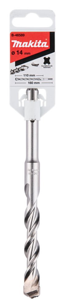 Makita B-46589 - V Plus Seri̇si̇ Sds Plus 2 Elmasli Uç 14x160 Mm