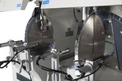 ÖZÇELİK GEMINI - V SA Çift Kafa Kesim Makinesi Ø 550 mm - Yarı Otomatik