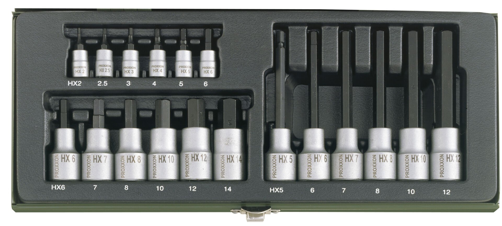 Proxxon Endüstriyel 23100 - Proxxon 18 Parça Allen Lokma Takımı - Endüstriyel Kalite