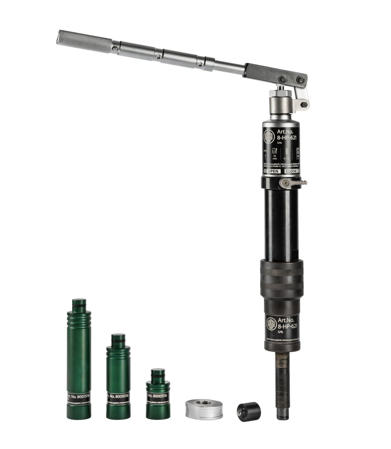 Kukko - 6 Ton Hdirolik Göbek Seti - Güçlü ve Dayanıklı