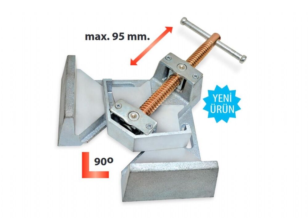 Kanca - Köşe Kaynak Mengenesi 90 Derece - Hatasız Köşeler için İdeal