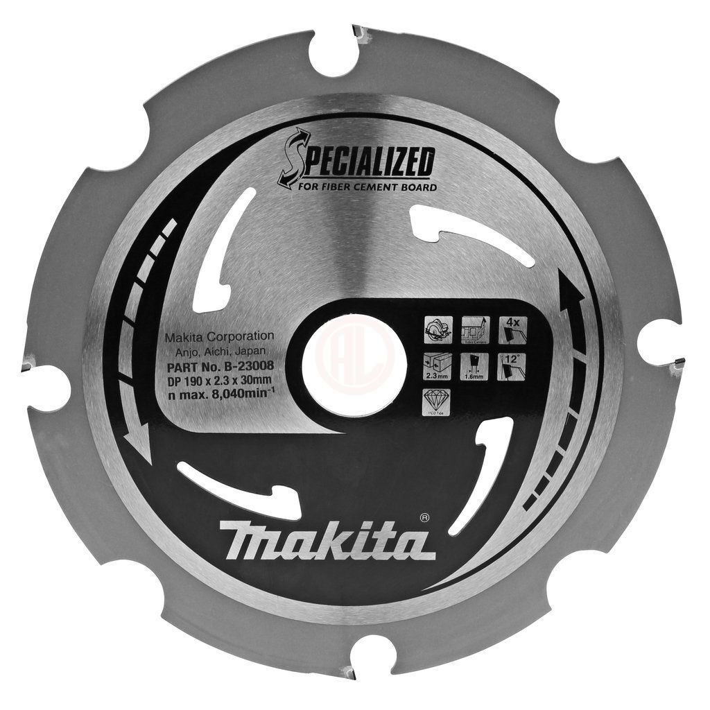Makita B-23008 - Fibercement Kesim Daire Testere 190x4 Diş