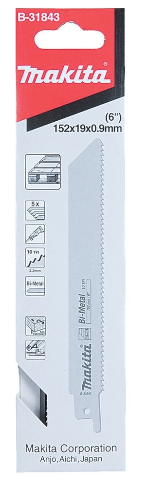 Makita B-31843 - Kılıç Testere Bıçağı 152 Mm - B-31843