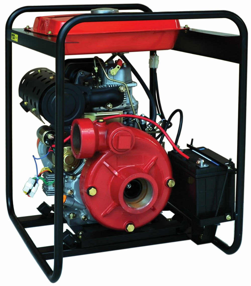 ATIMAX ADP100HE MARŞLI 50M / 80 TON ( 4''-4'' ) 13 HP DİZEL BASINÇLI MOTOPOMP AKÜ HARİÇ