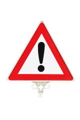 Max Safety MS1-2805 - Üçgen Trafik Uyarı Levhası 380 Mm