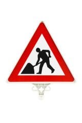 Max Safety MS1-2807 - Üçgen Trafik Uyarı Levhası 380 Mm