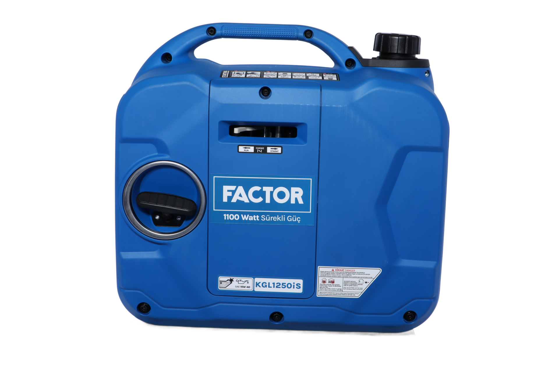 Factor FACKGL1250IS İnverterli Benzinli Jeneratör 1.2 Kw Çanta Tip