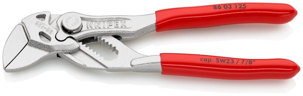 Knipex 86 03 125 - Düz Çene Ayarli Pense 125 Mm