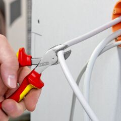 Knipex 73 06 160 - X - Cut Yüksek Performansli Hafi̇f Yan Keski̇ 160 Mm