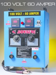SOYBERG 8 AKÜLÜK SERİ ŞARJ CİHAZI - 160 - 100 Volt 60 Amper