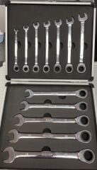 Cırcırlı Kombine Anahtar Takımı 8-19mm 12'li takım