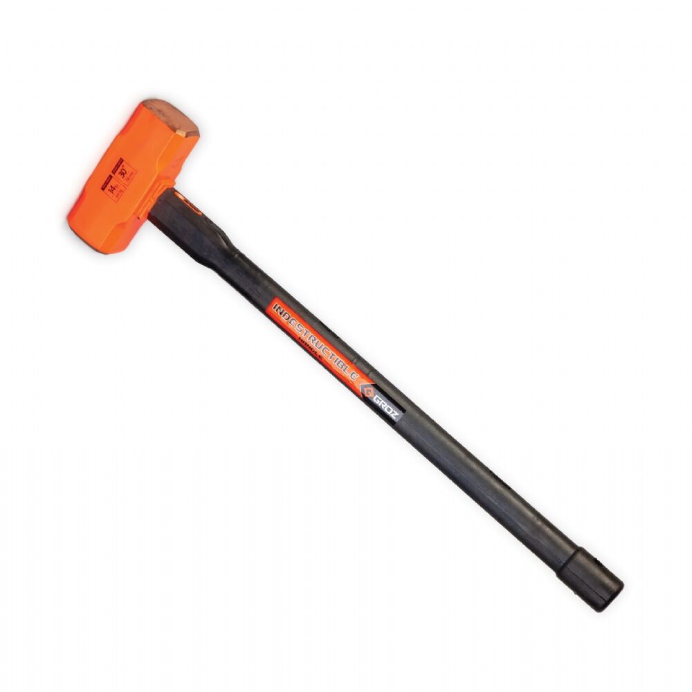 Groz - Kırılmaz Saplı Bakır Balyoz 6,4 Kg - Dayanıklı ve Ergonomik