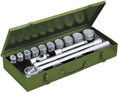 23 300 Proxxon 3/4' Circir Kollu 14 Parçali Lokma Takimi