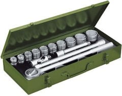 23 300 Proxxon 3/4' Circir Kollu 14 Parçali Lokma Takimi