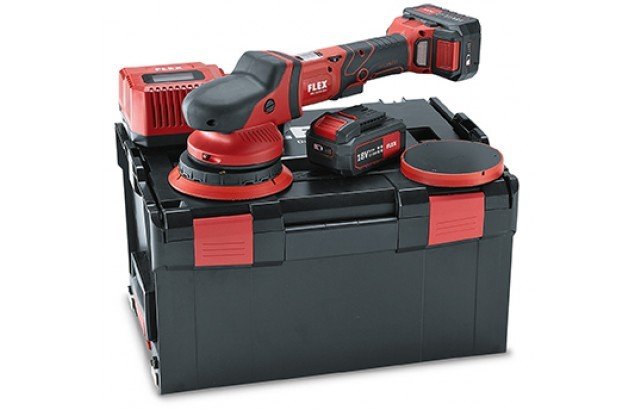 FLEX Akülü Orbitel Polisaj,Pasta - Cila Makinesi 18.0 V / 5.0 Ah XFE 15 150 18.0-EC