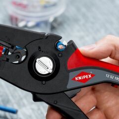 Knipex 12 52 195 Otomati̇k Kablo Siyirici 195 Mm