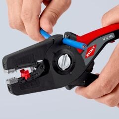 Knipex 12 52 195 Otomati̇k Kablo Siyirici 195 Mm