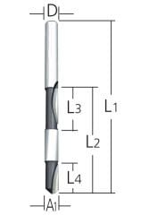FREZE BIÇAĞI 6x6 mm