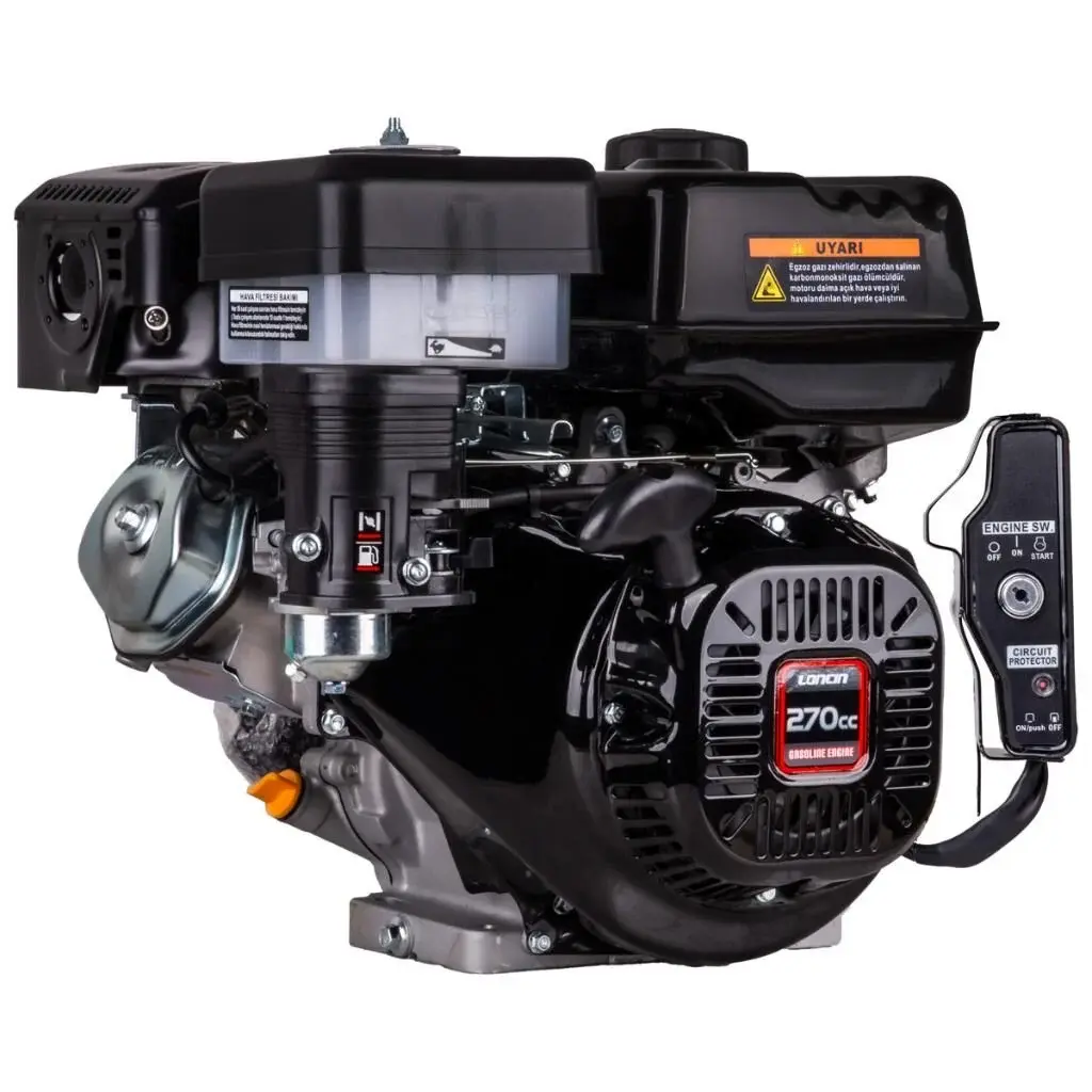 LONCIN G270FD-A  9 HP BENZİNLİ MARŞLI  YATAY MİLLİ MOTOR