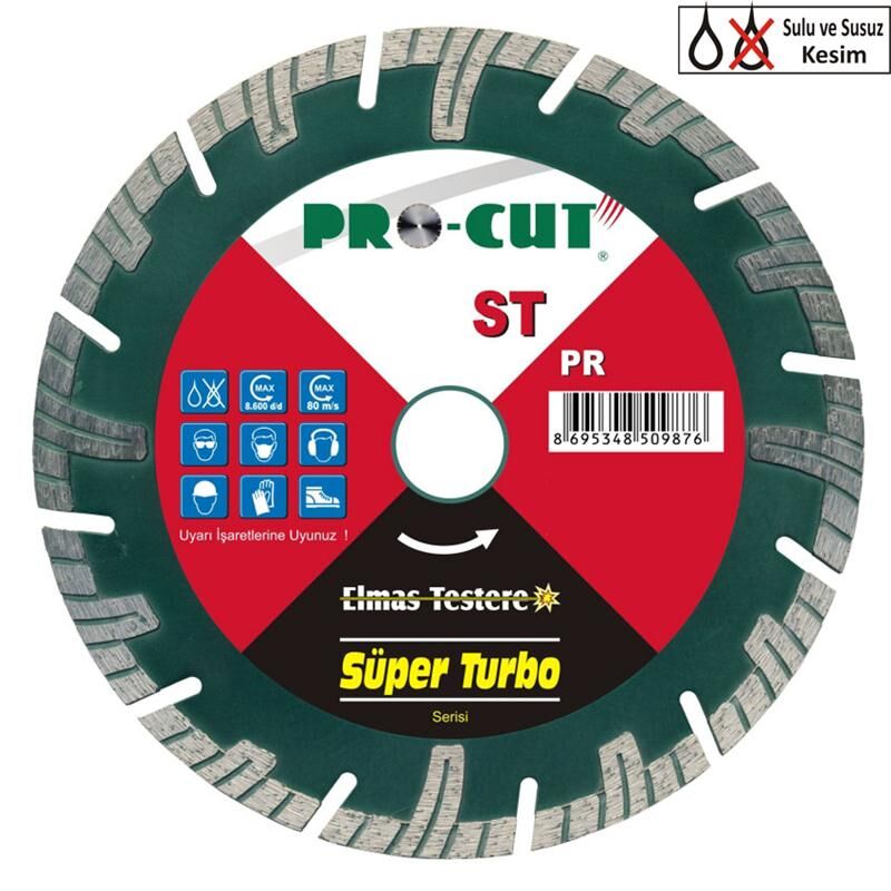 Procut PR50987 - Süper Turbo Testere 180 St - Yüksek Performans