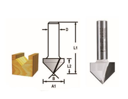 FREZE BIÇAĞI 8x19 mm
