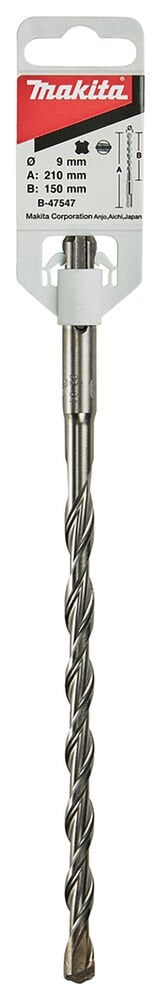 Makita B-47547 - V Plus Serisi Sds Plus 2 Elmaslı Uç 9x210 Mm