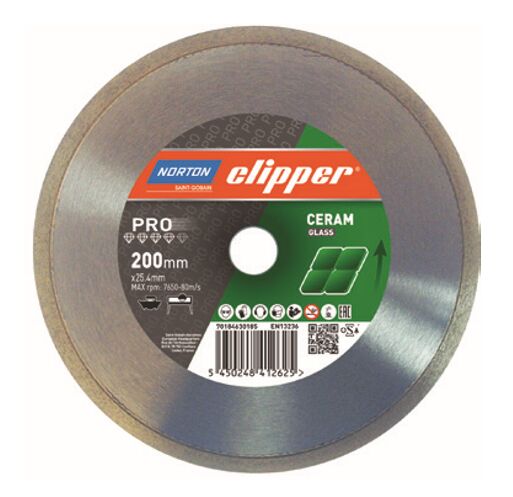 Clipper 30184 Norton Pro Ceram Glass 180Mm Testere