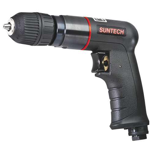 SUNTECH SM-76-7254P 10mm Kabzalı Havalı Matkap | 2600 Devir, Kompozit Gövde