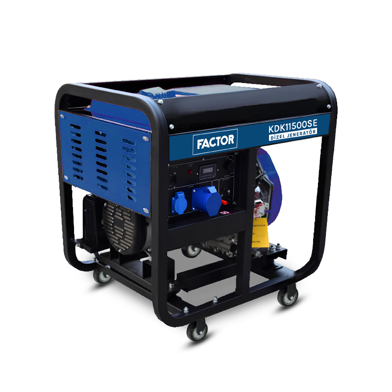 Factor KDK11500SE 11 Kva Dizel Jeneratör Monofaze
