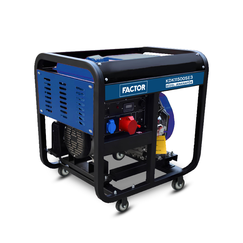 Factor KDK11500SE3 11 Kva Dizel Jeneratör Trifaze